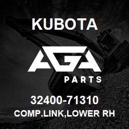 32400-71310 Kubota COMP.LINK,LOWER RH | AGA Parts