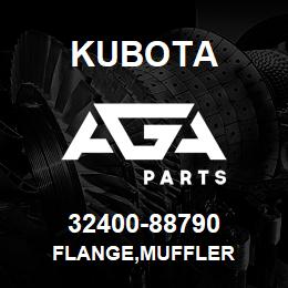 32400-88790 Kubota FLANGE,MUFFLER | AGA Parts