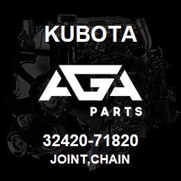 32420-71820 Kubota JOINT,CHAIN | AGA Parts