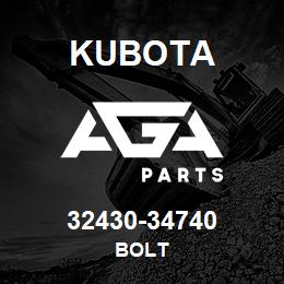 32430-34740 Kubota BOLT | AGA Parts