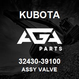 32430-39100 Kubota ASSY VALVE | AGA Parts