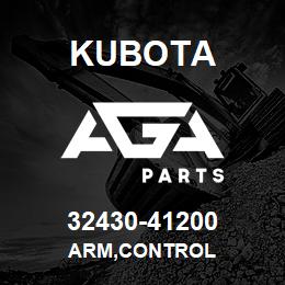 32430-41200 Kubota ARM,CONTROL | AGA Parts