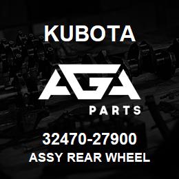 32470-27900 Kubota ASSY REAR WHEEL | AGA Parts