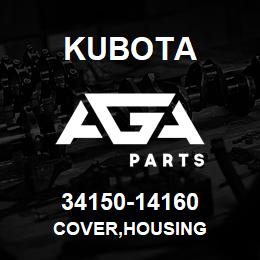 34150-14160 Kubota COVER,HOUSING | AGA Parts