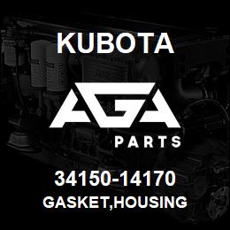 34150-14170 Kubota GASKET,HOUSING | AGA Parts