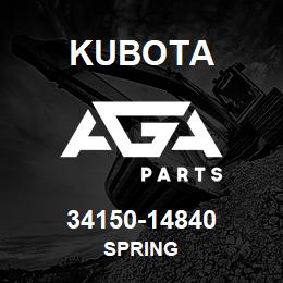 34150-14840 Kubota SPRING | AGA Parts