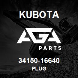 34150-16640 Kubota PLUG | AGA Parts