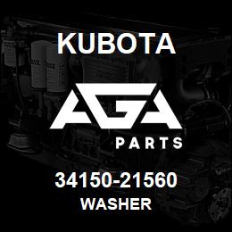 34150-21560 Kubota WASHER | AGA Parts