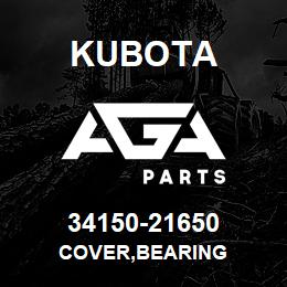 34150-21650 Kubota COVER,BEARING | AGA Parts