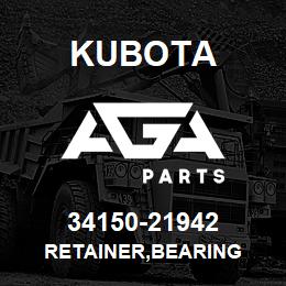 34150-21942 Kubota RETAINER,BEARING | AGA Parts