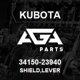 34150-23940 Kubota SHIELD,LEVER | AGA Parts