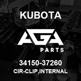 34150-37260 Kubota CIR-CLIP,INTERNAL | AGA Parts