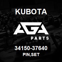 34150-37640 Kubota PIN,SET | AGA Parts