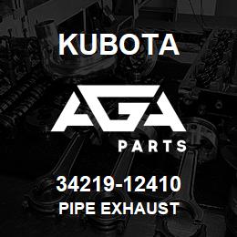 34219-12410 Kubota PIPE EXHAUST | AGA Parts