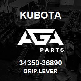 34350-36890 Kubota GRIP,LEVER | AGA Parts