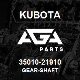 35010-21910 Kubota GEAR-SHAFT | AGA Parts