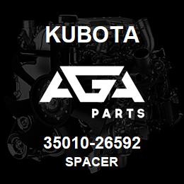 35010-26592 Kubota SPACER | AGA Parts