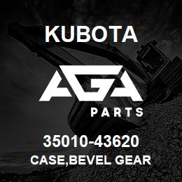 35010-43620 Kubota CASE,BEVEL GEAR | AGA Parts