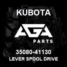 35080-41130 Kubota LEVER SPOOL DRIVE | AGA Parts