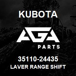 35110-24435 Kubota LAVER RANGE SHIFT | AGA Parts