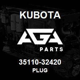 35110-32420 Kubota PLUG | AGA Parts