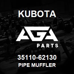 35110-62130 Kubota PIPE MUFFLER | AGA Parts