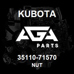 35110-71570 Kubota NUT | AGA Parts