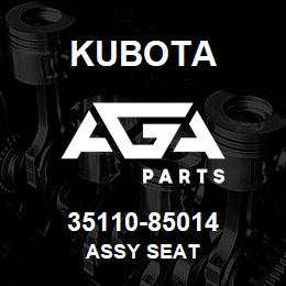 35110-85014 Kubota ASSY SEAT | AGA Parts