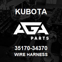 35170-34370 Kubota WIRE HARNESS | AGA Parts