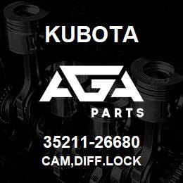 35211-26680 Kubota CAM,DIFF.LOCK | AGA Parts