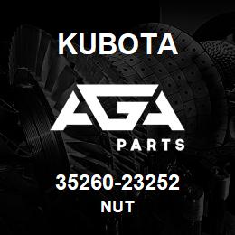 35260-23252 Kubota NUT | AGA Parts