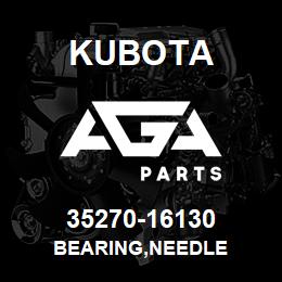 35270-16130 Kubota BEARING,NEEDLE | AGA Parts