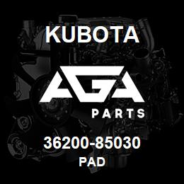 36200-85030 Kubota PAD | AGA Parts