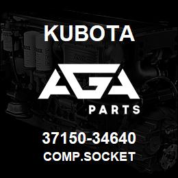 37150-34640 Kubota COMP.SOCKET | AGA Parts