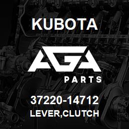 37220-14712 Kubota LEVER,CLUTCH | AGA Parts