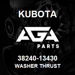 38240-13430 Kubota WASHER THRUST | AGA Parts