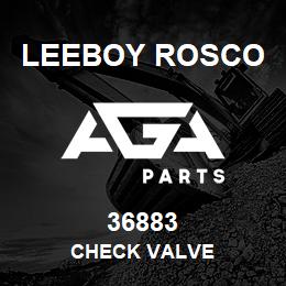 36883 Leeboy Rosco CHECK VALVE | AGA Parts