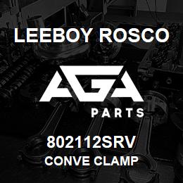 802112SRV Leeboy Rosco CONVE CLAMP | AGA Parts