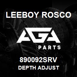 890092SRV Leeboy Rosco DEPTH ADJUST | AGA Parts