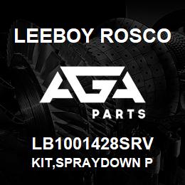LB1001428SRV Leeboy Rosco KIT,SPRAYDOWN P | AGA Parts