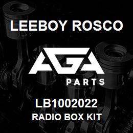 LB1002022 Leeboy Rosco RADIO BOX KIT | AGA Parts