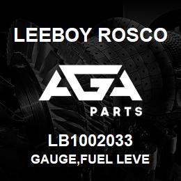 LB1002033 Leeboy Rosco GAUGE,FUEL LEVE | AGA Parts
