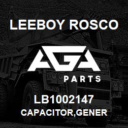LB1002147 Leeboy Rosco CAPACITOR,GENER | AGA Parts