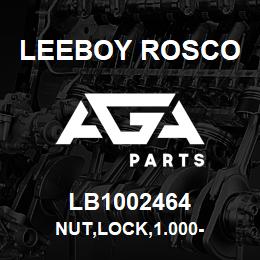 LB1002464 Leeboy Rosco NUT,LOCK,1.000- | AGA Parts