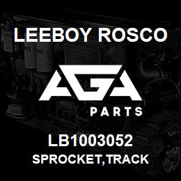 LB1003052 Leeboy Rosco SPROCKET,TRACK | AGA Parts