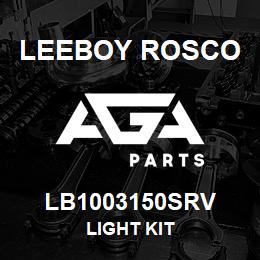 LB1003150SRV Leeboy Rosco LIGHT KIT | AGA Parts