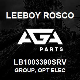 LB1003390SRV Leeboy Rosco GROUP, OPT ELEC | AGA Parts