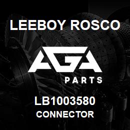 LB1003580 Leeboy Rosco CONNECTOR | AGA Parts
