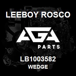 LB1003582 Leeboy Rosco WEDGE | AGA Parts