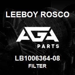 LB1006364-08 Leeboy Rosco FILTER | AGA Parts